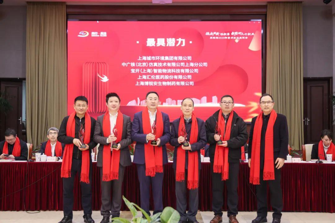 喜訊 | 寶開榮獲閔行區(qū)吳涇鎮(zhèn)“2022年度最具潛力獎”！