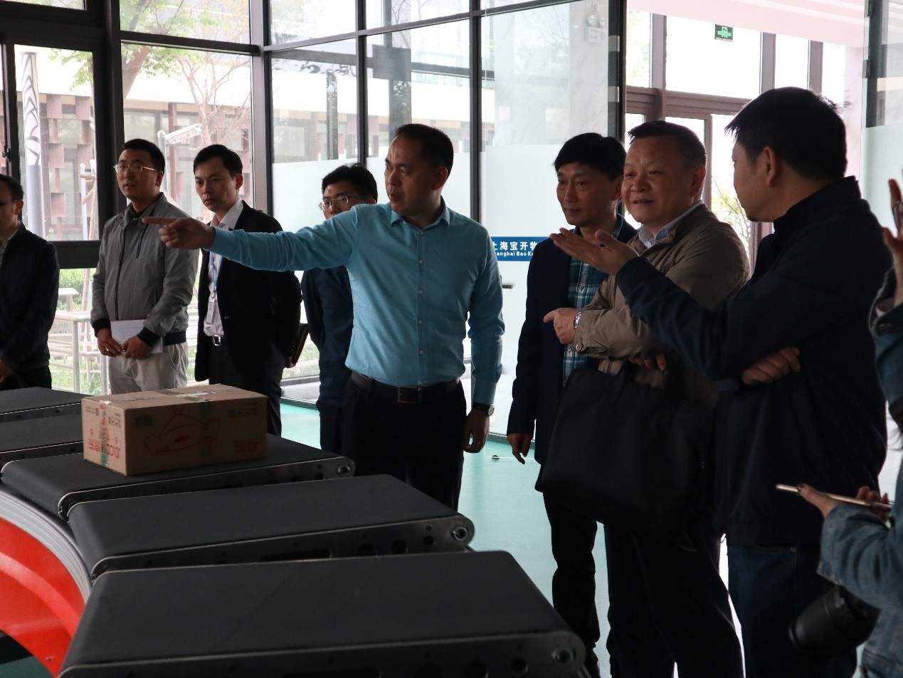 新聞 | 云南省委辦公廳、閔行區委辦公室、閔行區吳涇鎮黨委領導蒞臨上海寶開考察調研