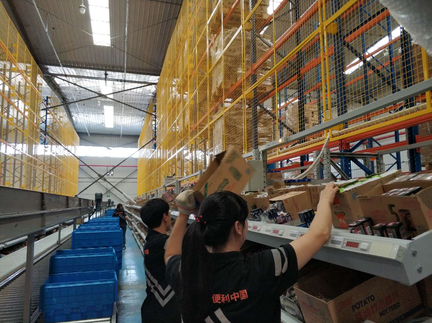 現(xiàn)場報(bào)道 | 便利蜂北京倉常溫庫、冷藏庫項(xiàng)目完美收官